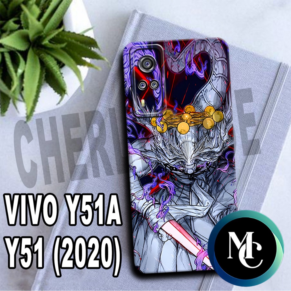 CC8/ Softcase karet lentur untuk VIVO Y51A DAN Y51(2020) /Motif ANIME GOJO/case VIVO Y51A/kesing VIV