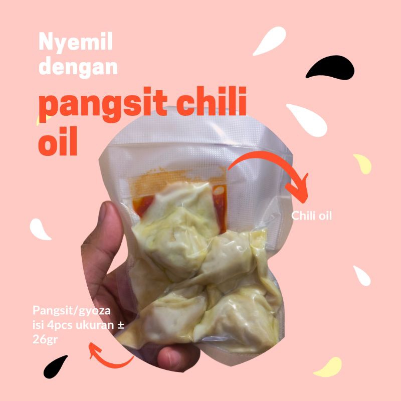 

Pangsit Chili Oil • gyoza 3 bungkus