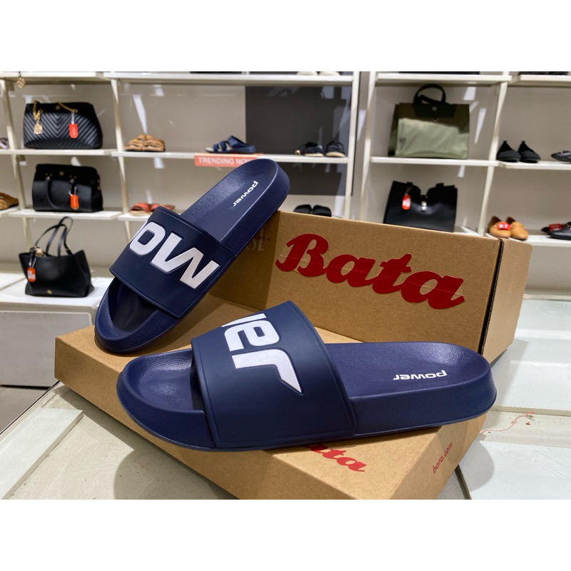 sendal slop power pria karet ringan anti slip bata original 871-9192