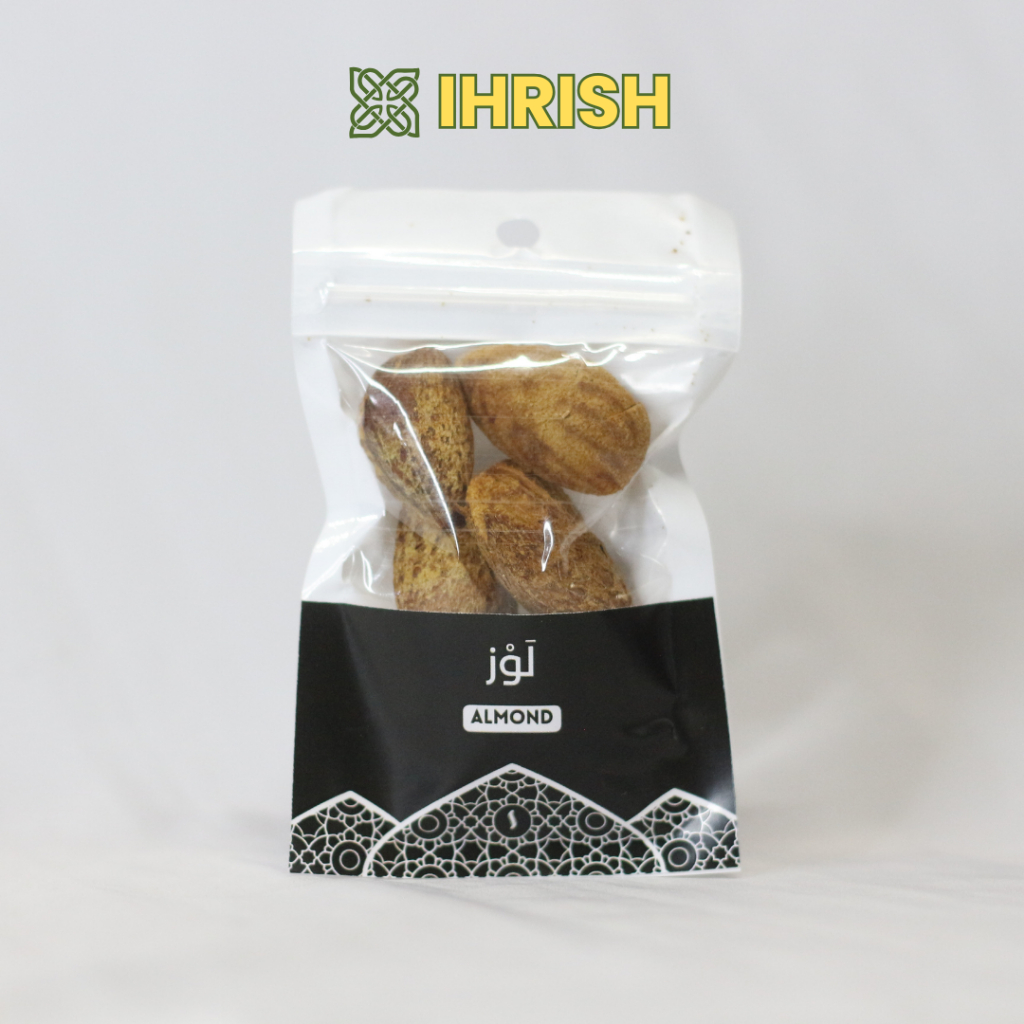 

IHRISH - Kacang Almond Panggang Rasa Susu | Roasted Almond Milk Isian Paket Oleh Oleh Haji dan Umroh