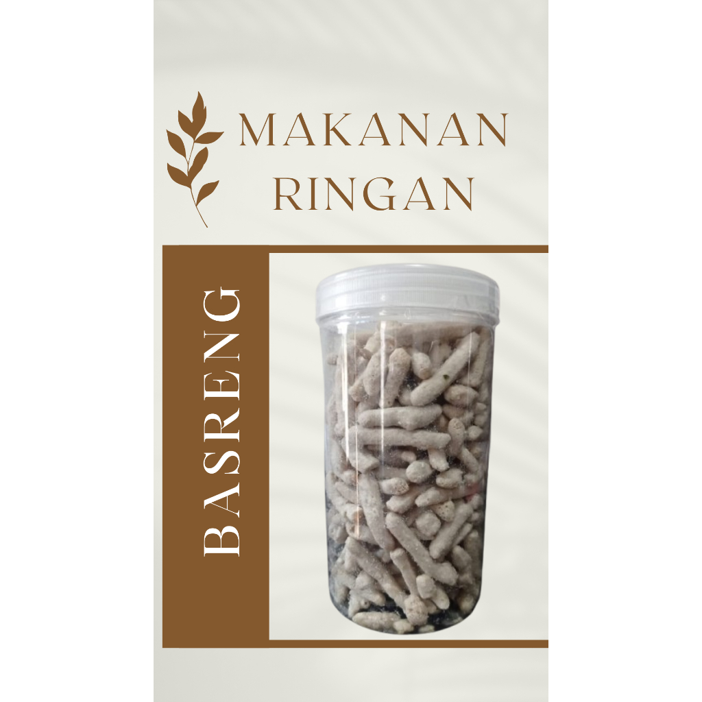 

Basreng pedas pdas original daun jeruk murah enak renyah Kraux 250 gr Toples bisa cod