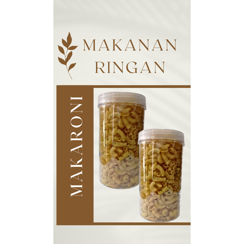 

makaroni toples pedas-original /makaroni kering / makaroni kemasan 250 gr
