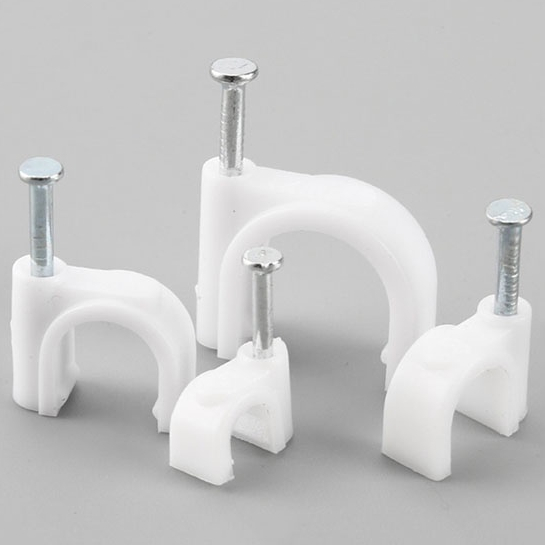 PAKU KLEM KABEL BETON LISTRIK NO 6mm 7mm 8mm 9mm 10mm 12mm 14mm 18mm PAKU KLIP BETON BESI BAJA - DX