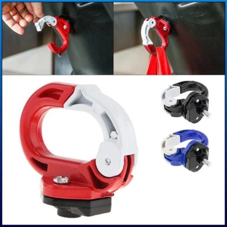 Praktis Gantungan Barang Motor Matic Model Huruf Q Bahan Besi Alumunium CNC