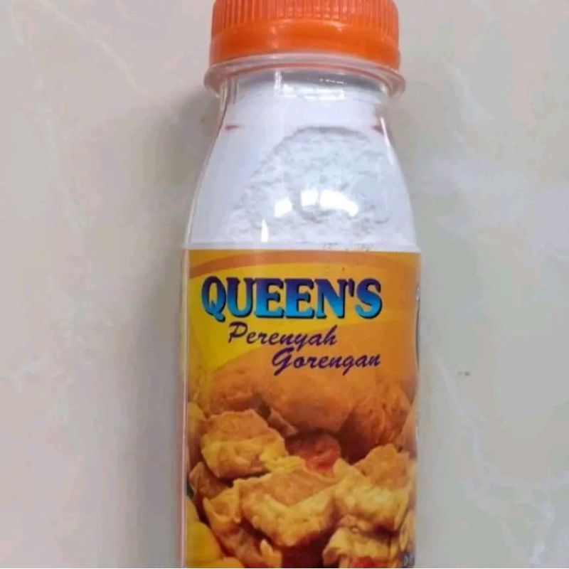 

1pcs x 100gram tepung perenyah gorengan queens