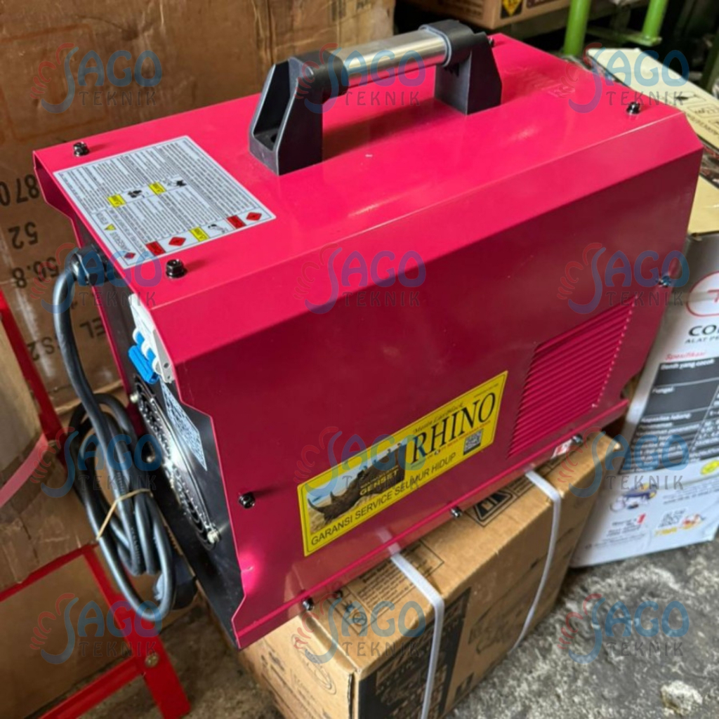 Mesin Las MMA 300 BADAK RHINO 1Phase / Mesin Las Listrik Trafo Travo MMA300 / Inverter Welding MMA 3