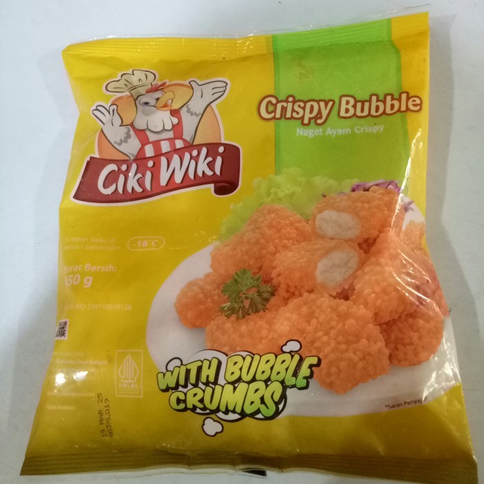 

CikiWiki Chicken Nugget CRISPY 450 Gram