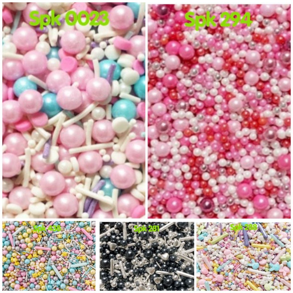 

SPRINGKEL/SPRINGKLES PINK/BIRU/HITAM/PUTIH 10 - 30 GR