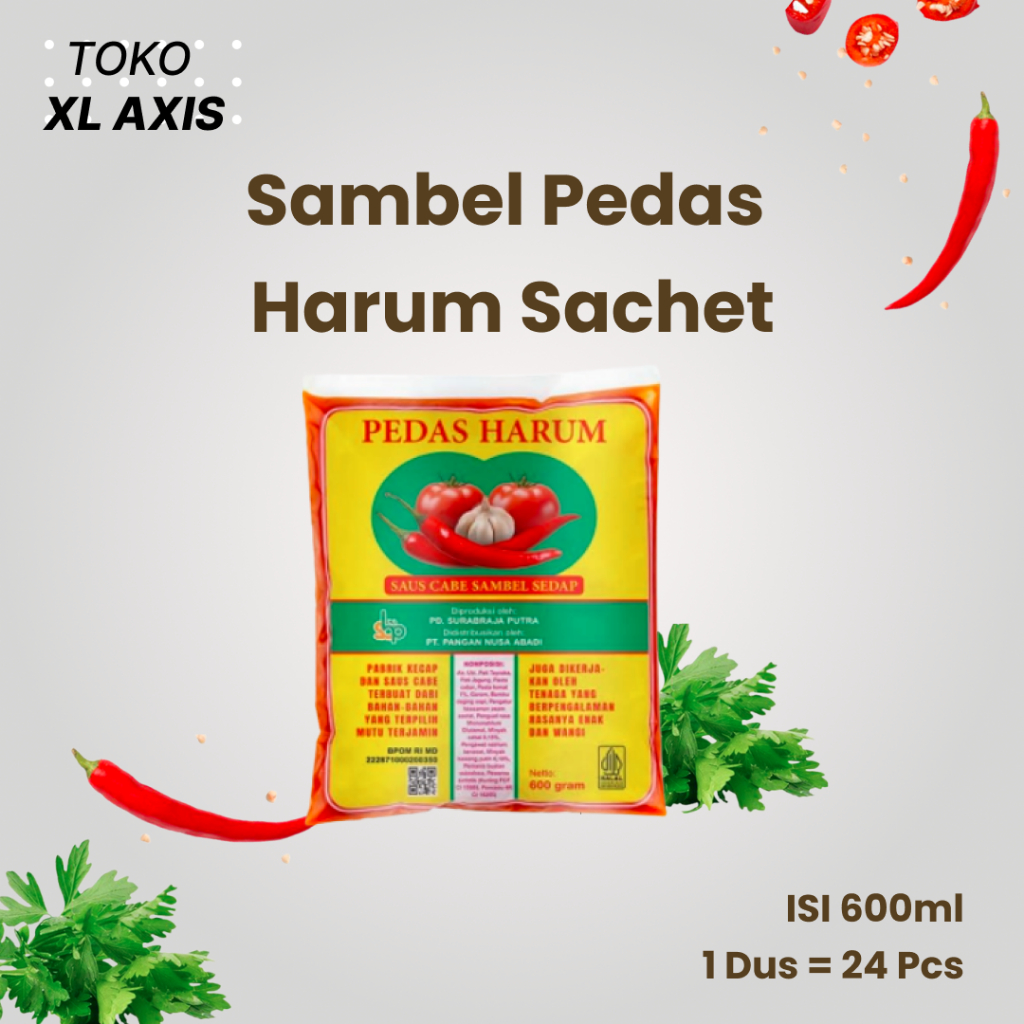 

Sambel Pedas Harum Sachet