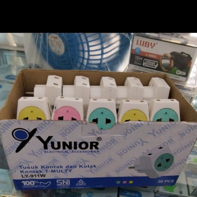 Steker T Multi Loyal LY 917 - 911 W / T Listrik Warna T Multi Loyal Warna