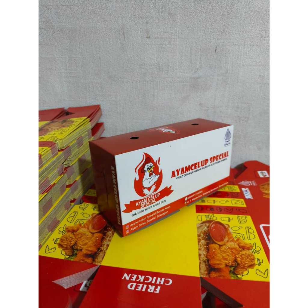 Cetak Box FRIED CHICKEN CUSTOM