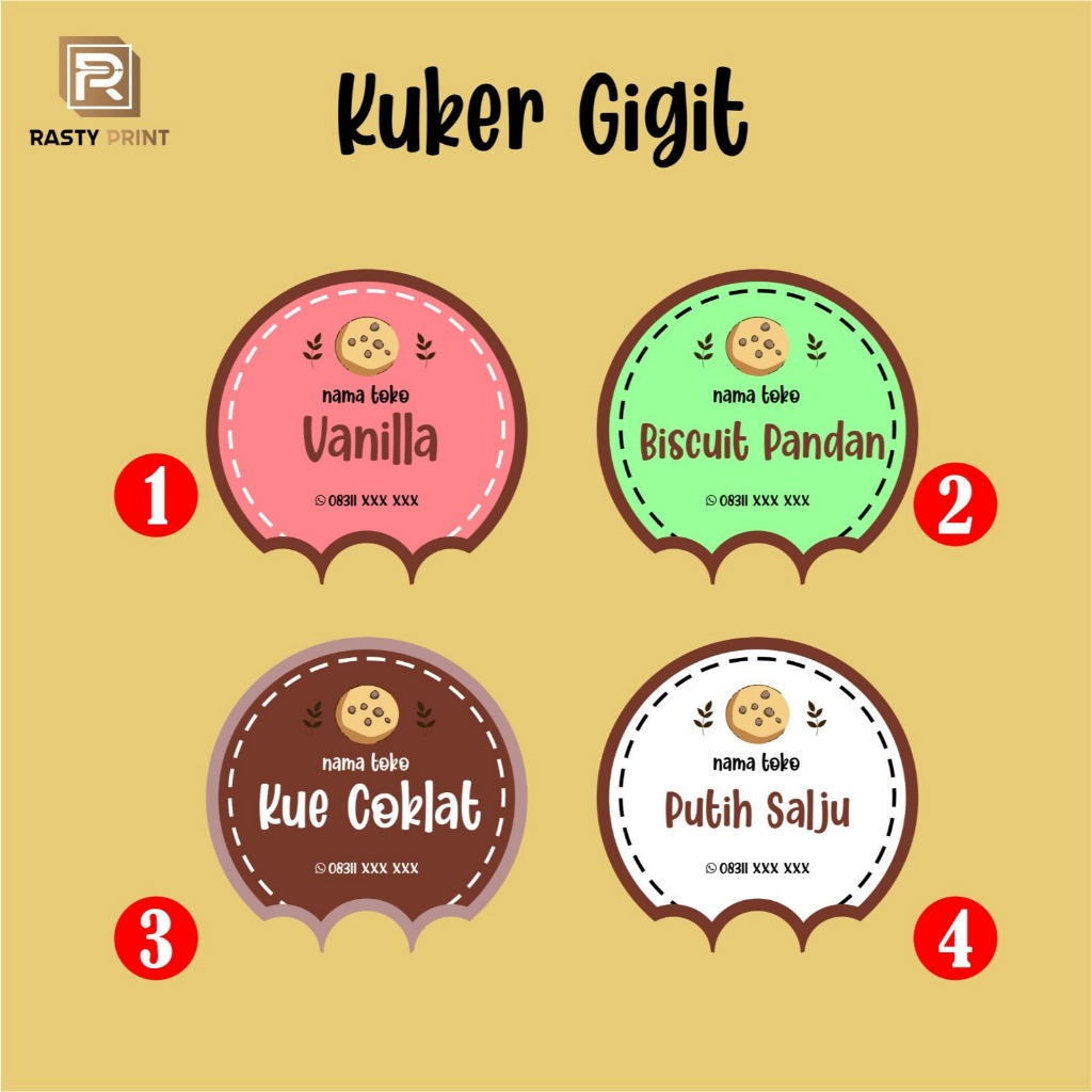 

CETAK DAN CUTTING STICKER A3+/CETAK STICKER CUSTOM LABEL PRODUK