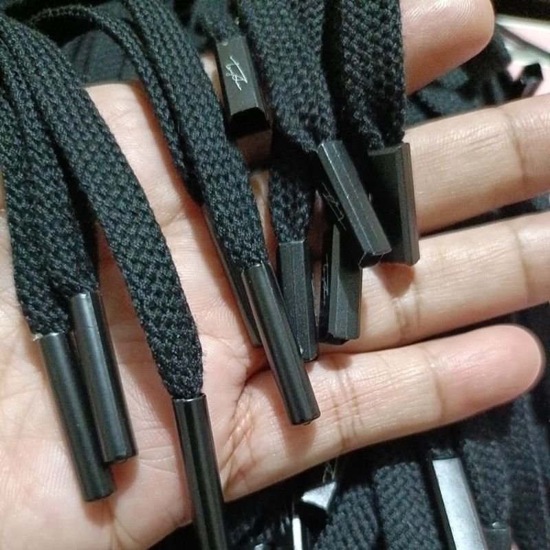 Tali sepatu pipih, tali Hoodie, tali celana katun