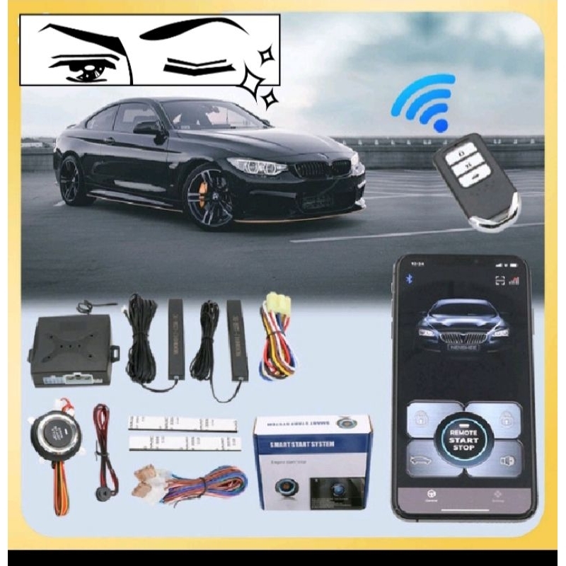 KEYLESS START STOP ENGINE PKE