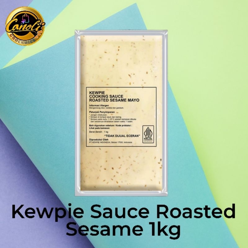 

KEWPIE SAUCE ROASTED SESAME SALAD DRESSING 1KG / Wijen Sangrai Mayo