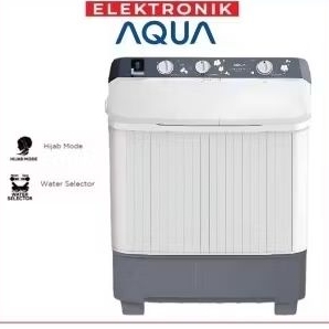 MESIN CUCI AQUA 2 TABUNG 8KG QW 8011HT / QW8011HT
