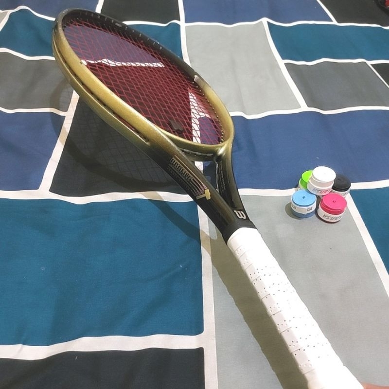 RAKET TENIS ORIGINAL WILSON PROFILE HAMMER SYSTEM BEKAS SIAP PAKAI
