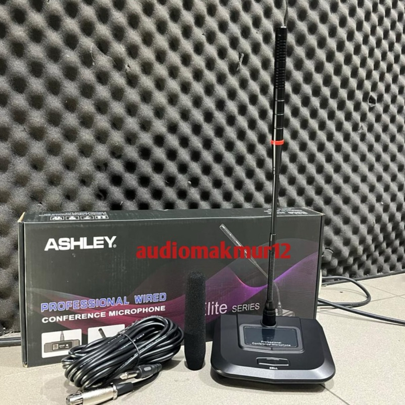 Mic Meja Ashley Kabel Elite Original Mic Condenser Ashley