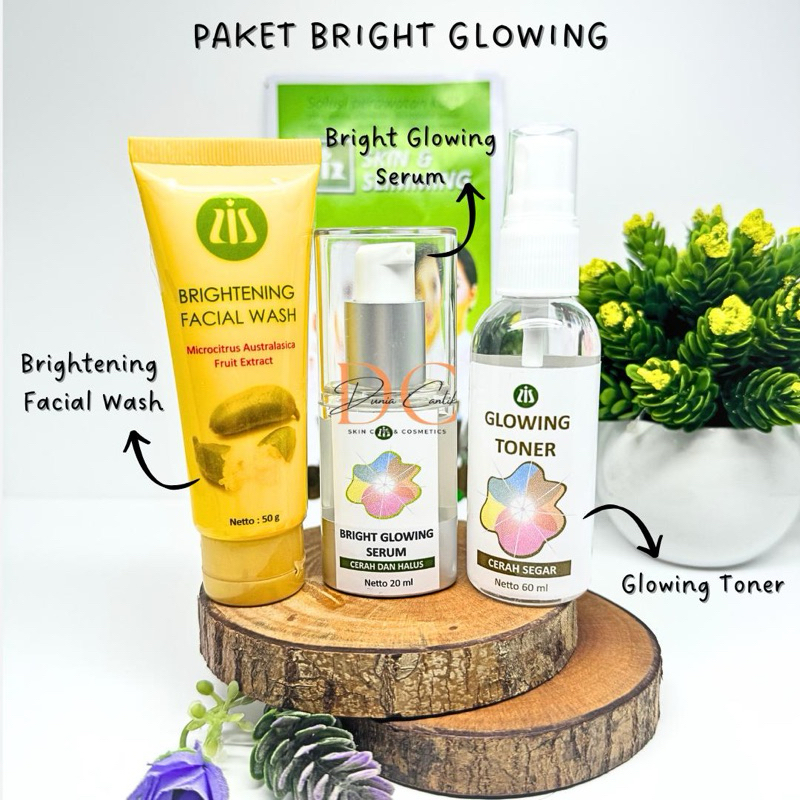 Liz Skincare Paket 3in1 Glowing Series ORIGINAL dr.Listiani W