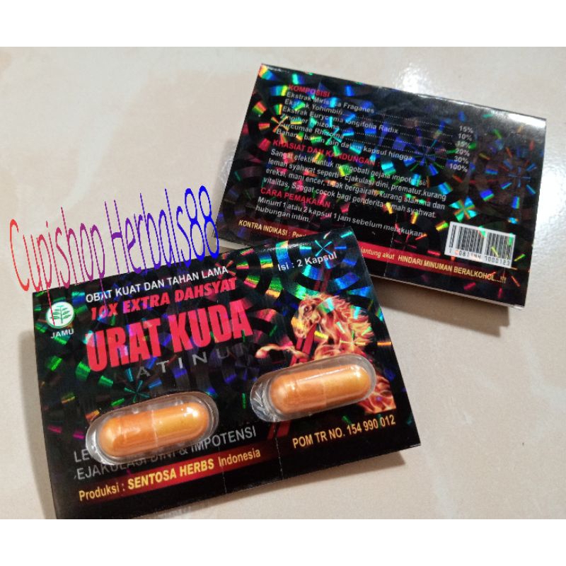 Paket Hemat Urat Kuda Platinum 2 Sachet 100%