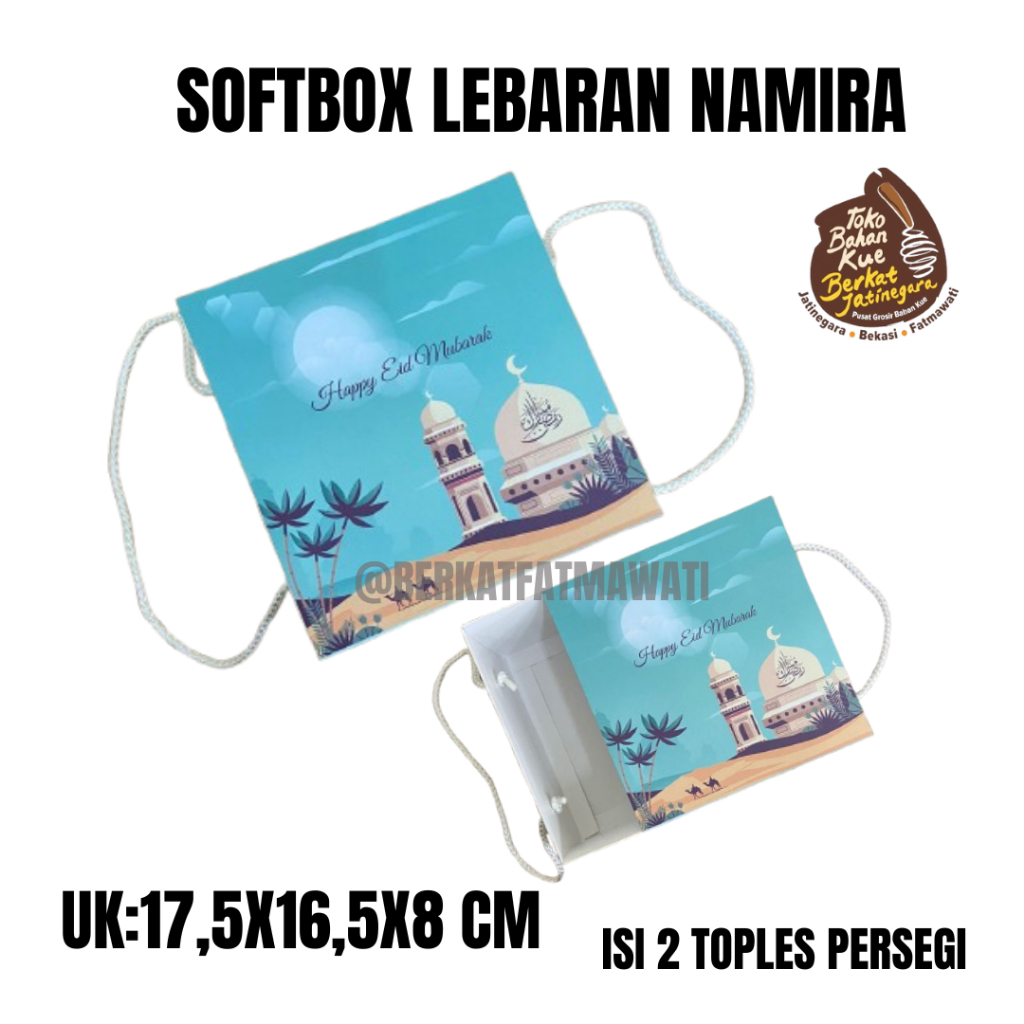 

SOFTBOX LEBARAN / DUS LEBARAN LUCU / DUS SLOP LEBARAN TOPLES PERSEGI