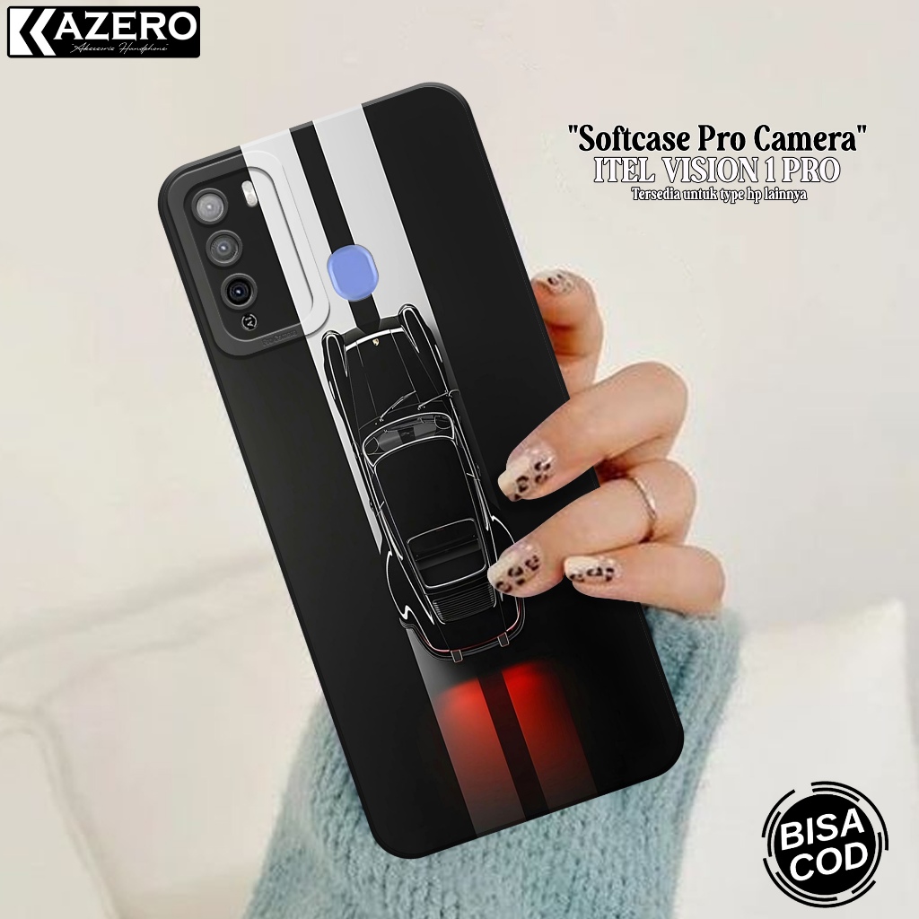 Case Hp Itel Vision 1 Pro - Fashion Case Mobil - Pro Camera - Softcase - Softcase Itel Vision Pro 1 