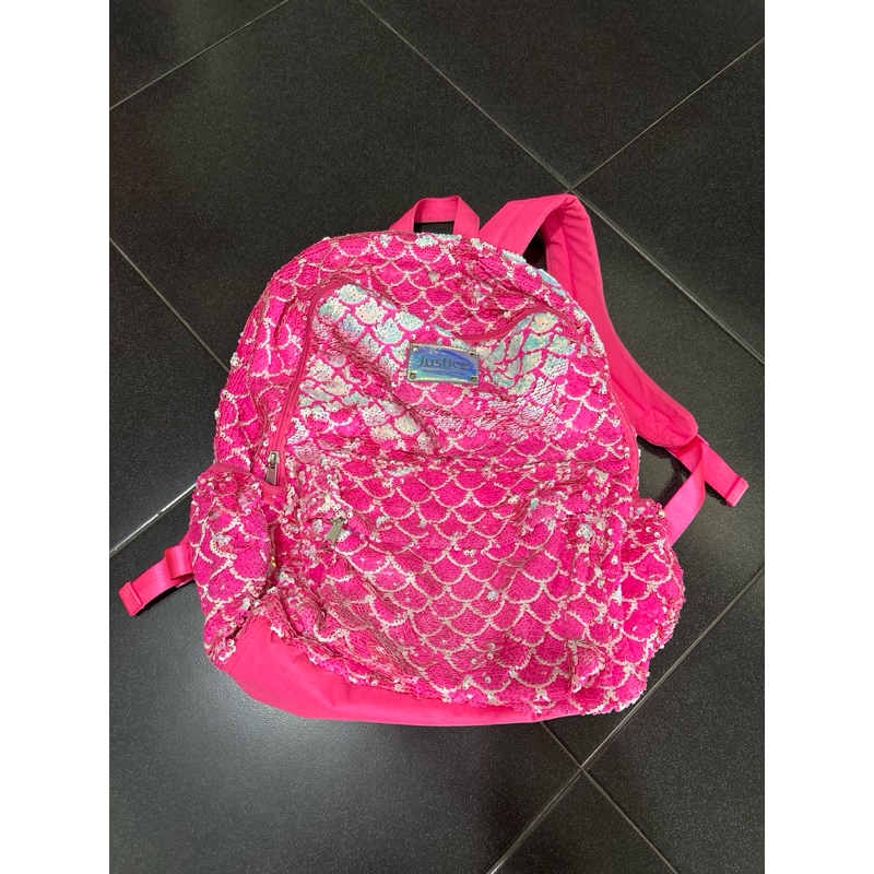 Tas Ransel Justice Pink Preloved