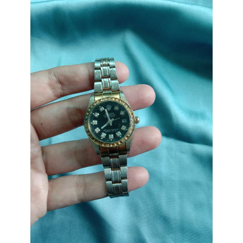 jam tangan rolex vintage elegan cocok buat cewe preloved