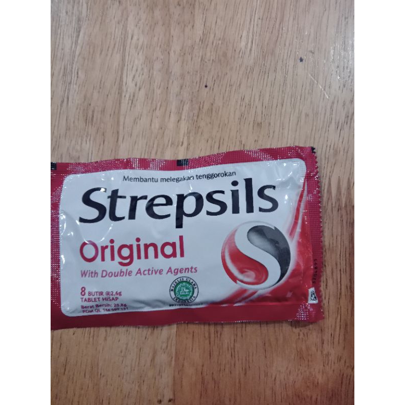 

STREPSILS ORIGINAL ISI 8 BUTIR