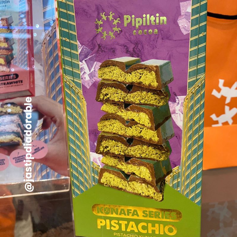 

BEST SELLER COKLAT DUBAI CHOCOLATE PIPILITIN COCOA KUNAFA PISTACHIO