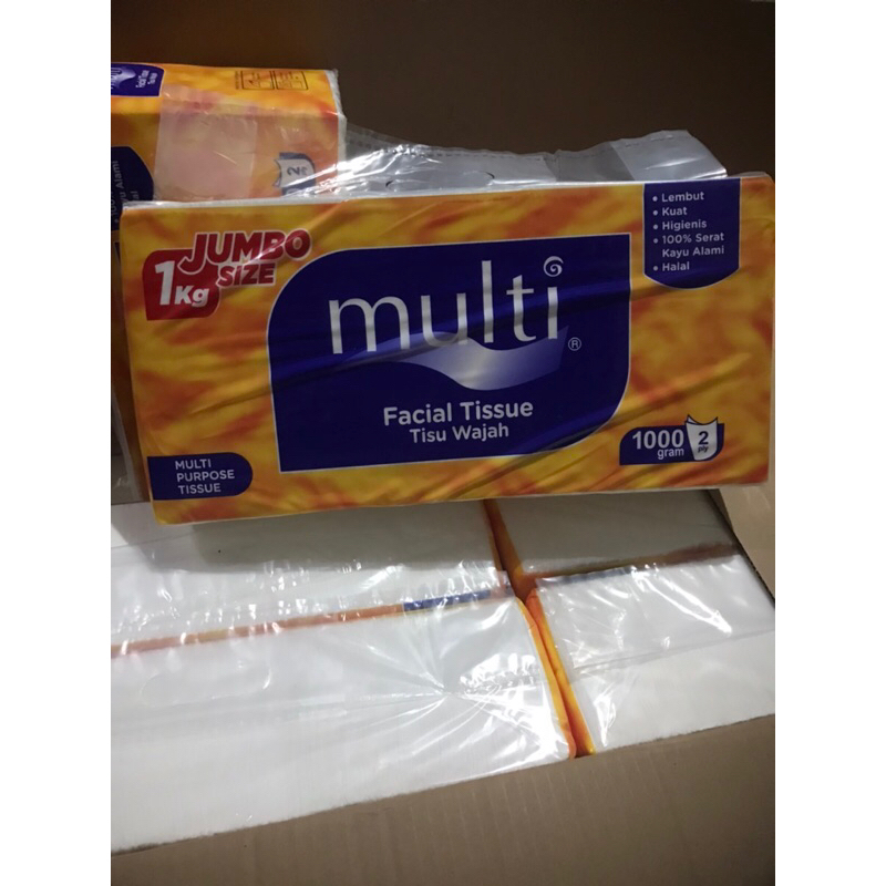 Tisu Wajah MULTI 1kg murah / tissue mukti 1kg | tissue wajah