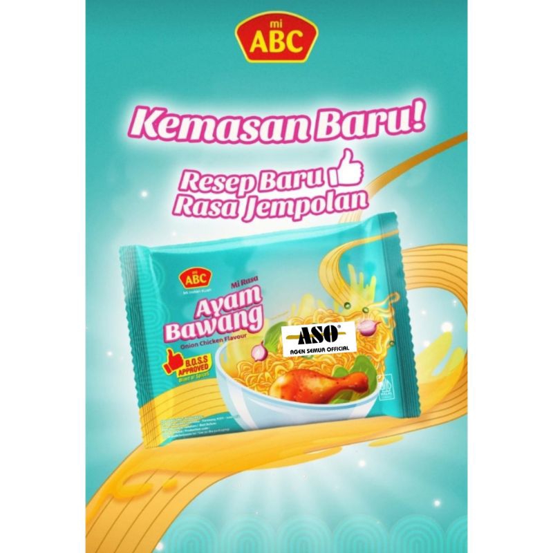 

Mie ABC Rasa Ayam Bawang 1 Dus 40Pcs