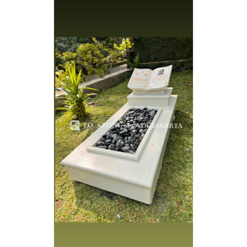 NISAN MAKAM MINIMALIS MODEL BUKU 50X120