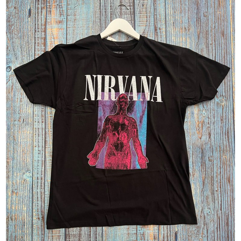 Kaos T-Shirt Band Nirvana - Sliver Official Merchandise