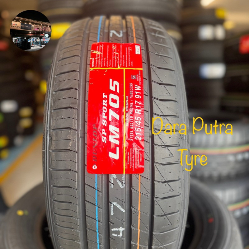ban mobil 215 45 17 dunlop lm705 Ban 215/45R17 Dunlop LM705