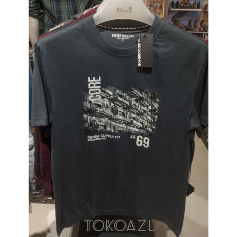 Kaos Bombboogie Original D62DG Size M/L/XL