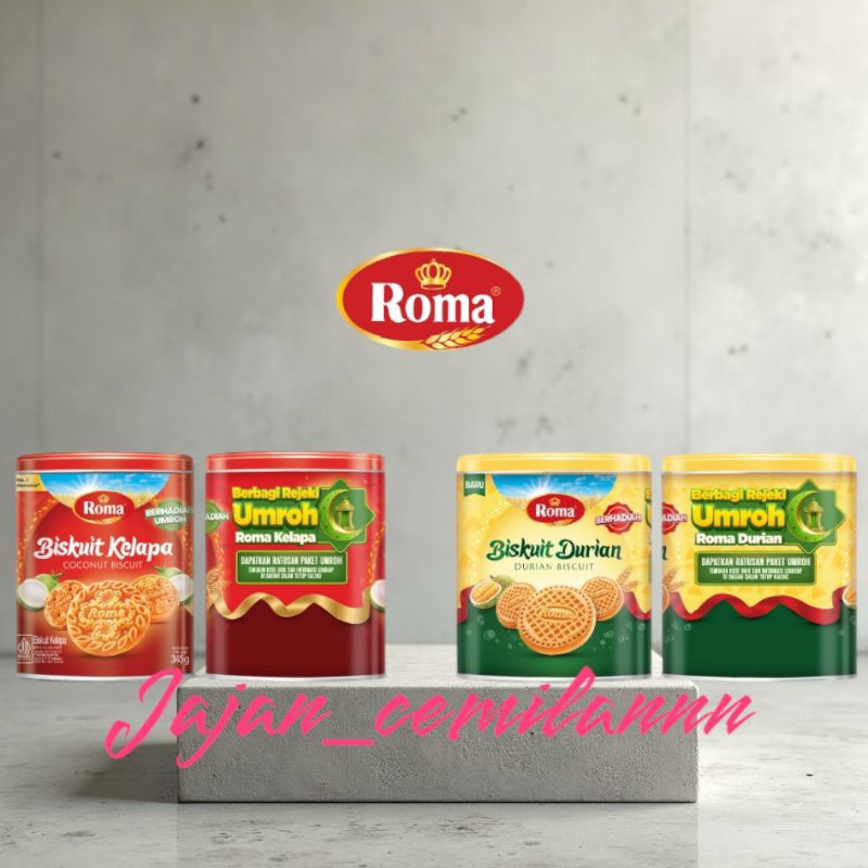 

Roma Kelapa Kaleng 345g Dapatkan Paket Umroh Jika Beruntung