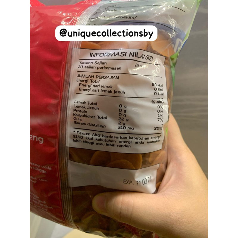 

Forcysn Indosari Kerupuk Udang 500 Gram