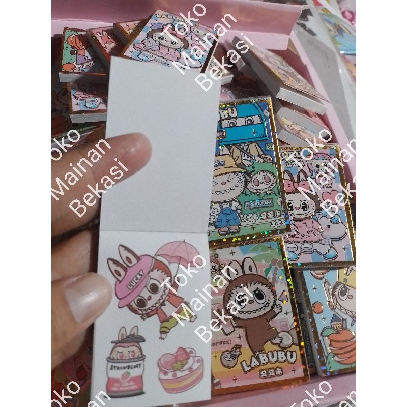 

10 PCS STIKER BUKU LABUBU