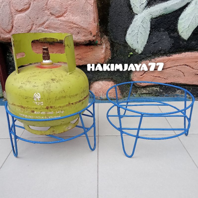 Rak Tabung Gas Elpiji 3kg , tatakan tabung gas , Alas Tabung Gas , Tempat Tabung Gas