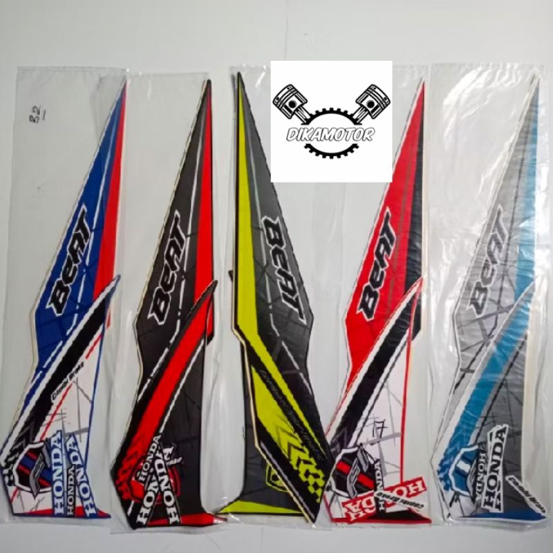 Striping Sticker Honda Beat Fi Esp Tahun 2016 2017 ORIGINAL
