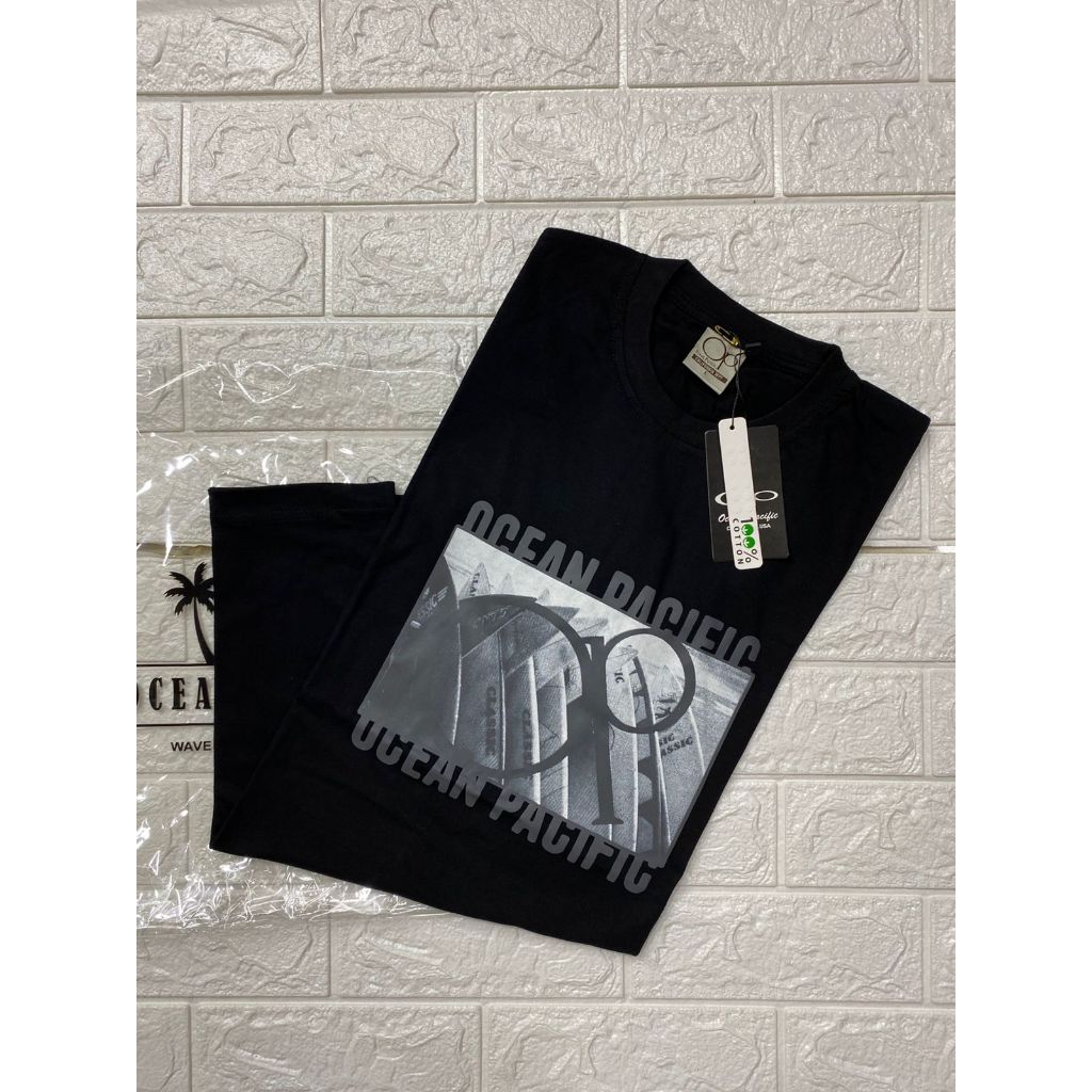 Terlaris Beju Kaos Pria Ocean Pacific {OP} Original Design