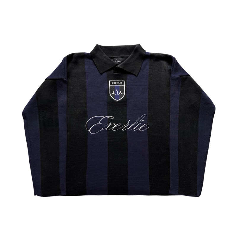 EXERLIE MILANO BLUE KNITWEAR