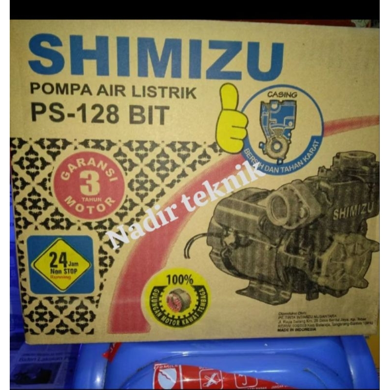 Mesin Pompa Air Shimizu PS-128 BIT
