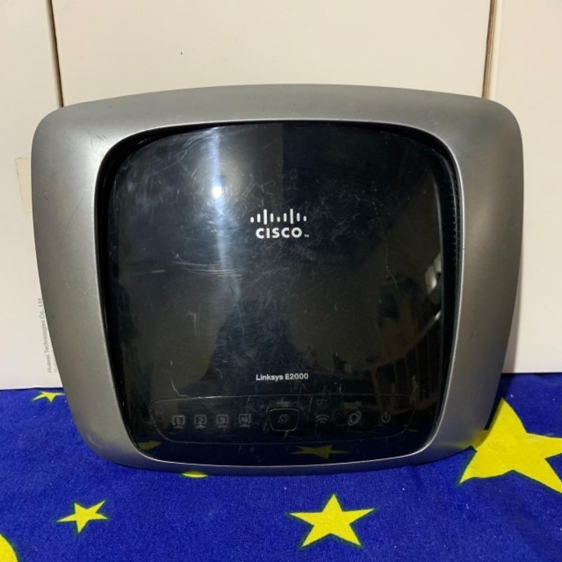 CISCO LINKSYS E2000 Wirelles Router PPPOE Gigabit (Unit & Adaptor)