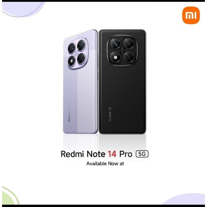 XIAOMI REDMI NOTE 14 PRO 5G NFC RAM 8GB/256GB GARANSI RESMI