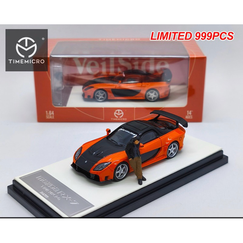 Time Micro RX7 Veilside with Figure hans
