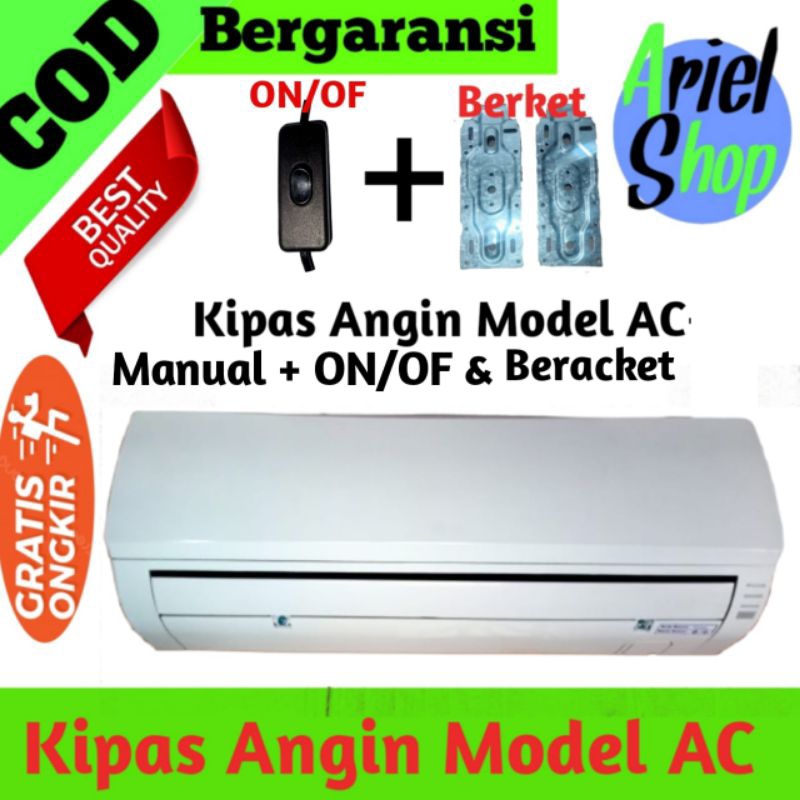 KIPAS ANGIN MODEL AC  2 PK MANUAL (TAMPA REMOTE)
