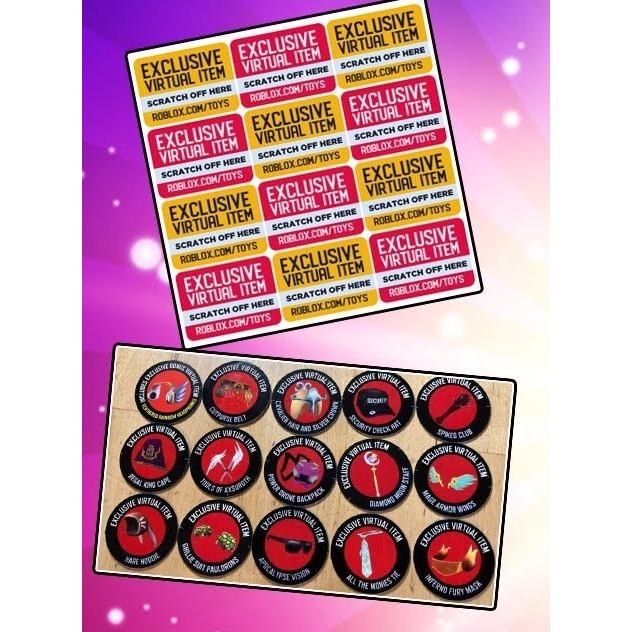 Action Figure Roblox Original Exclusive Virtual Item Code