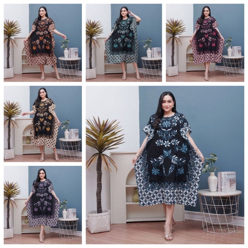 daster jumbo kekinian LD 150cm muat sampai BB 100kg daster hamil lowo jumbo realpict